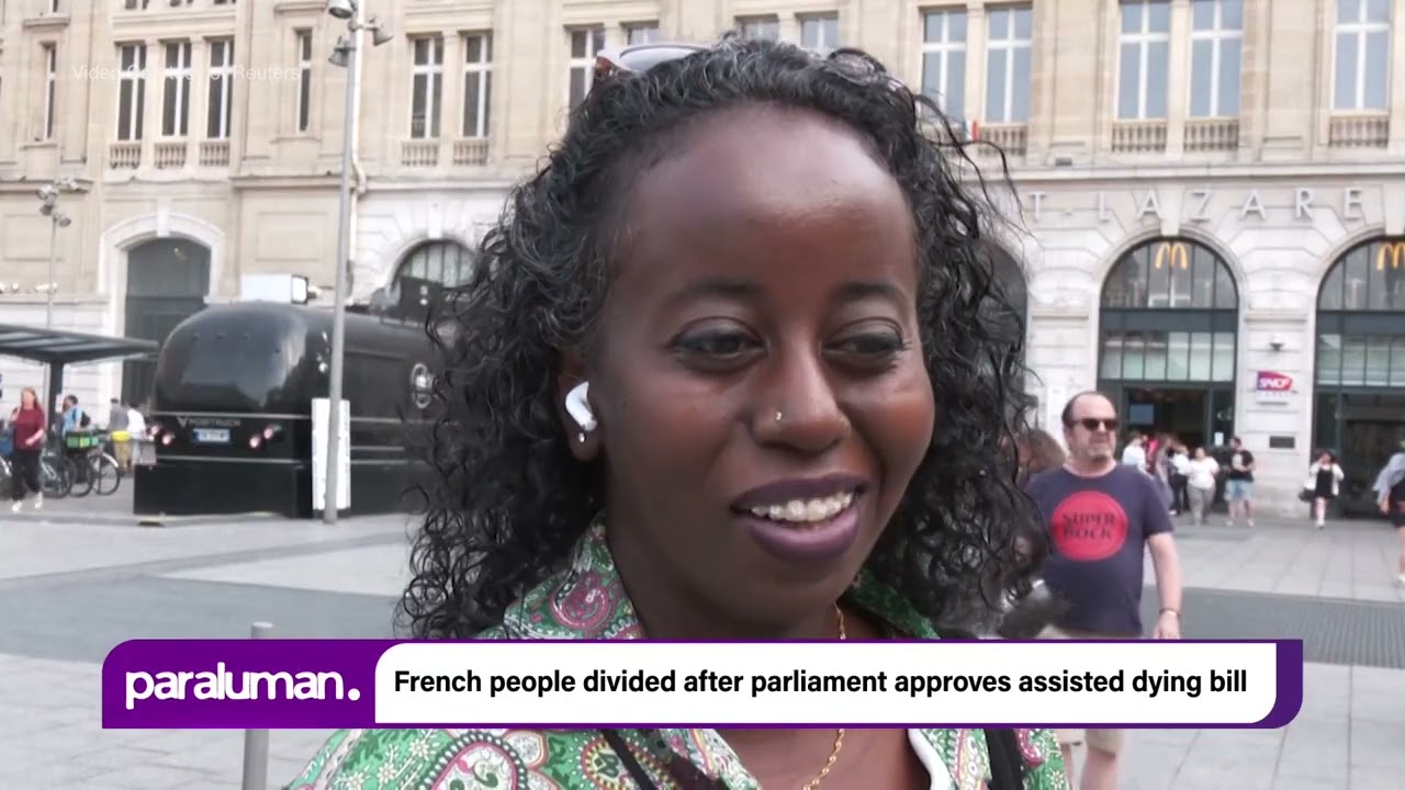 French people divided after parliament approves assisted dying bill