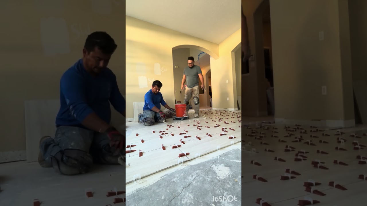 How to tile using Rubi tile leveling clips! 