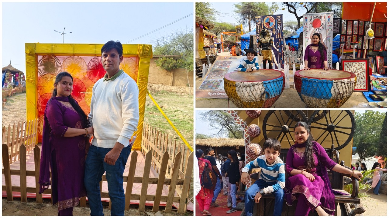 Surajkund Mela 2026 | Simple Vlog & Local Shops #surajkundmela 