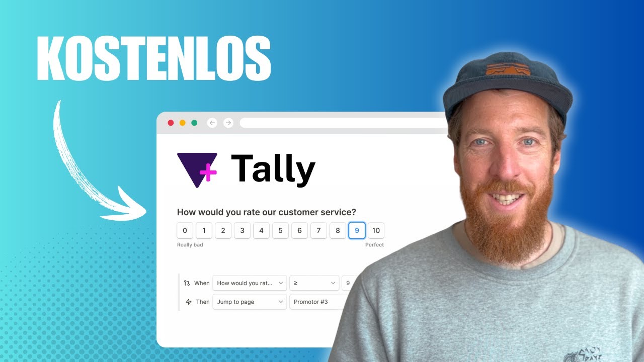 Kostenlos Umfragen erstellen mit Tally ist besser als Google Forms, Doogle & Typeform!