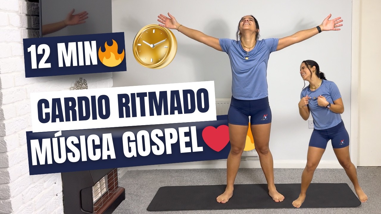 Cardio ritmado com música gospel para queimar gordura e louvar ao senhor 
