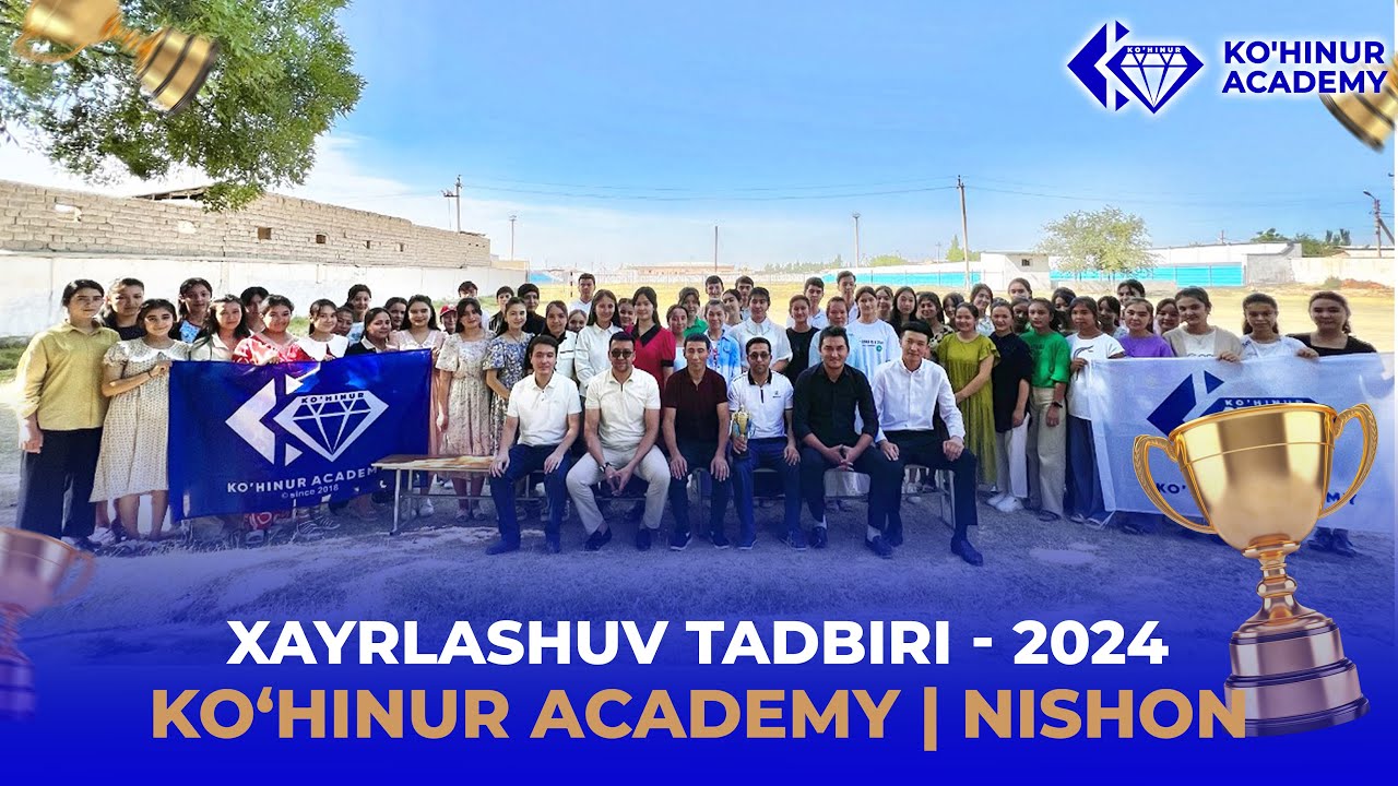 📢 2023-2024 o'quv yili yakuniga bag'ishlangan tadbir - 