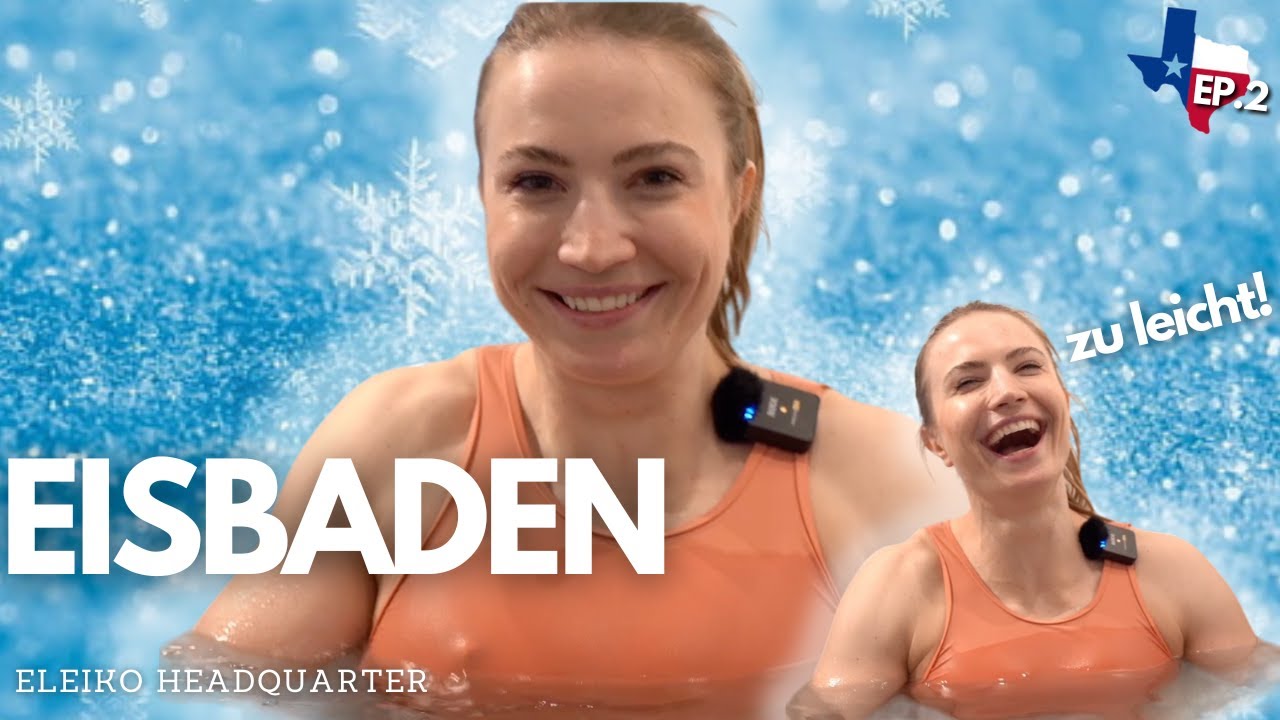 Mein 1. Mal! EISBADEN in Texas I Road to Bench WM24'