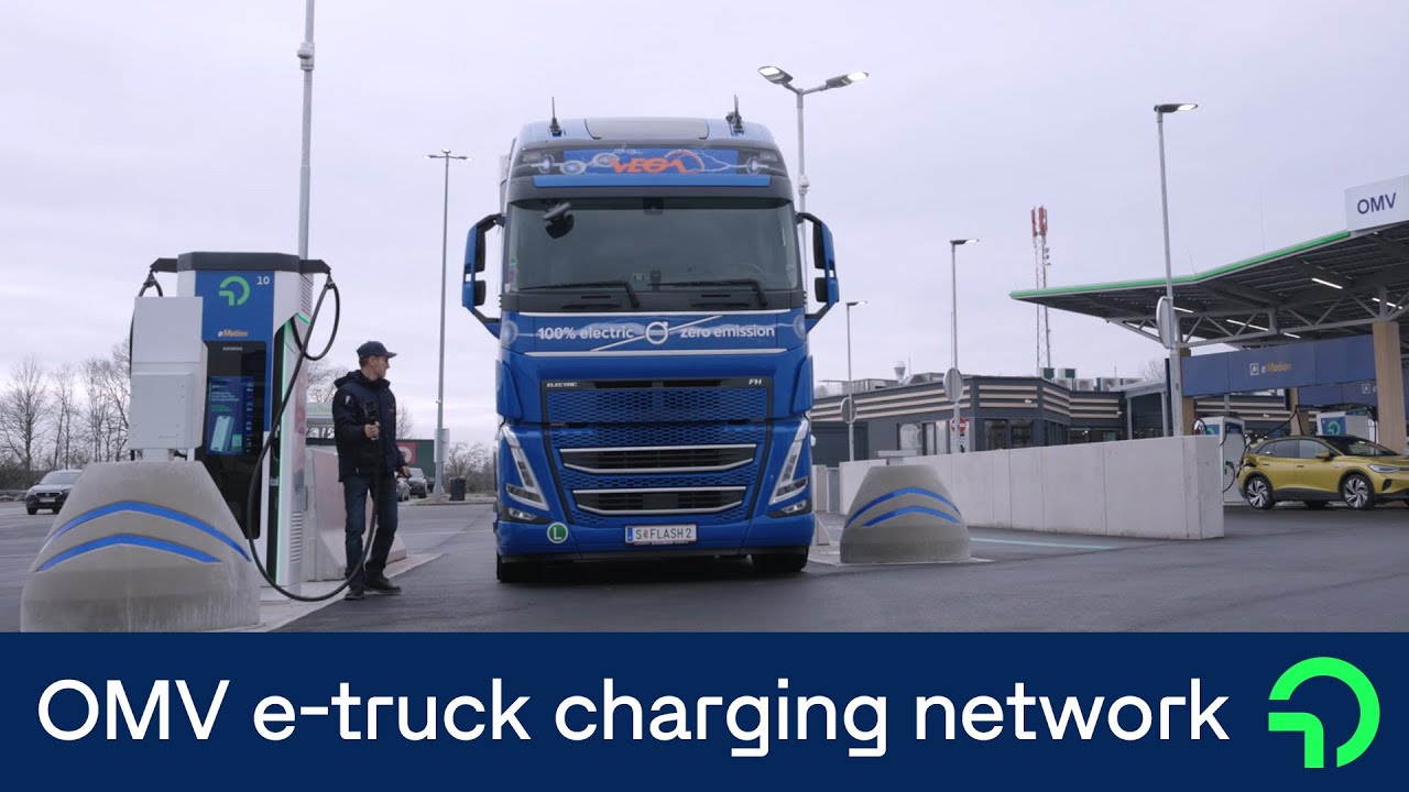 OMV e-truck charging network