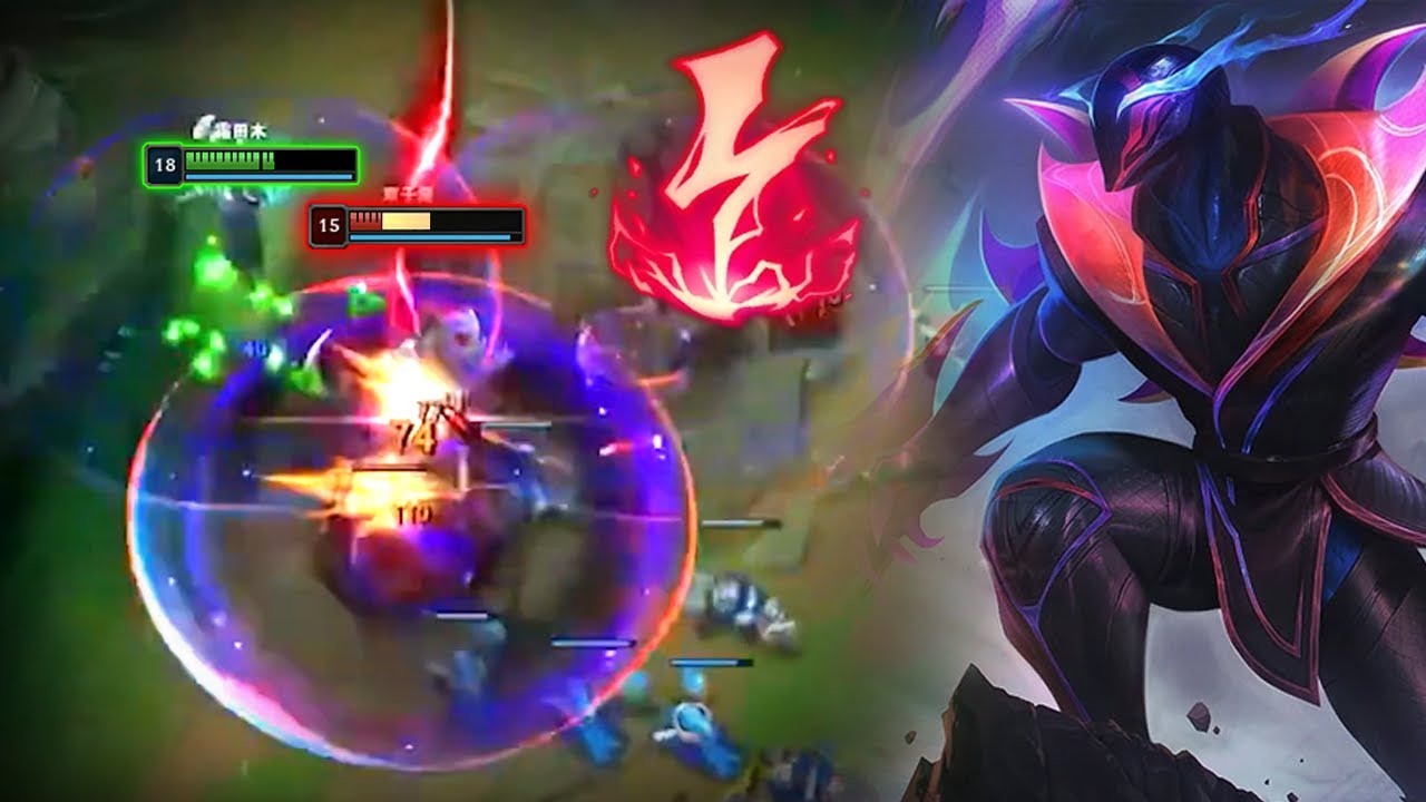 1000LP ZED : His Combos was too SMOOTH - Engsub