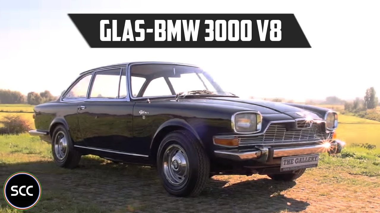 GLAS-BMW 3000 V8 - Test drive in top gear - Rare BMW - Hans Glas - Frua Body - Engine sound | SCC TV