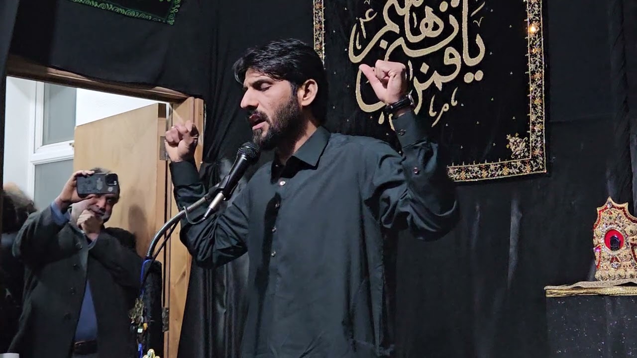 Shab e Shahadat Maula Imam Musa Kazim jjh Zakir Hassnain Bukhari Baramdagi Tabooth e Paak 25 Rajab