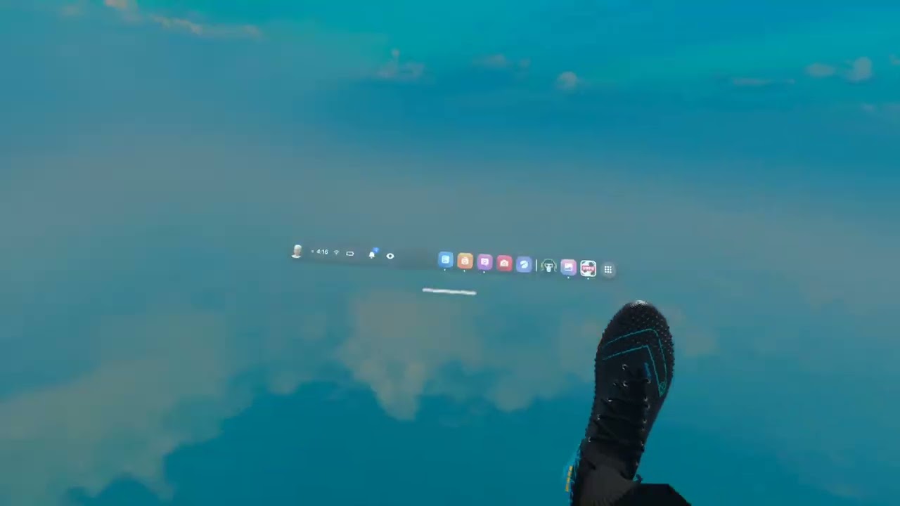 I glitched out the training map in gummy bears FC training ground