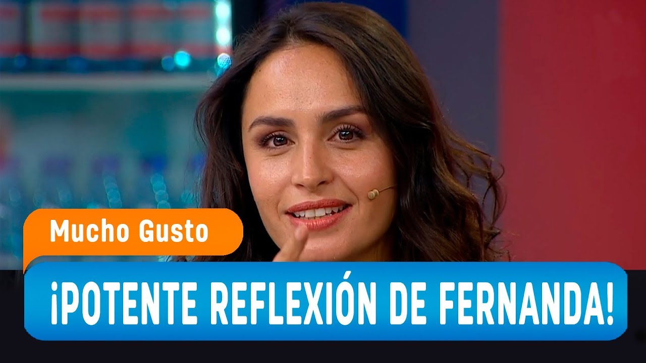 El mensaje que envi&oacute; Fernanda Urrejola para enfrentar el fracaso - Mucho Gusto 2019
