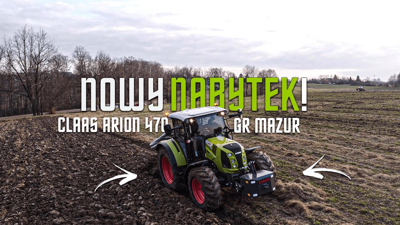 NOWY NABYTEK 2O25!✔ CLAAS ARION 470 GR MAZUR ! ✔ ☆ŚWIERKOT ☆ ORKA POD KUKURYZDZE  ! ✔ AVŚ TEAM ☆