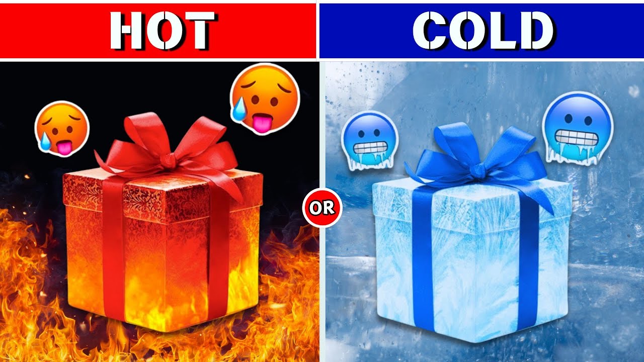 Choose Your Gift: Hot or Cold 🔥❄️ || Save One Drop One Gift