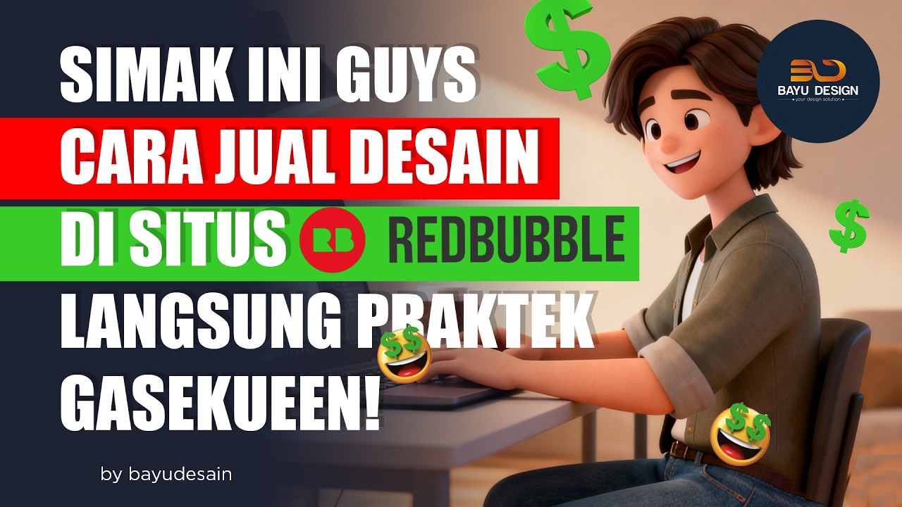 Cara Berjualan Desain di Red Bubble