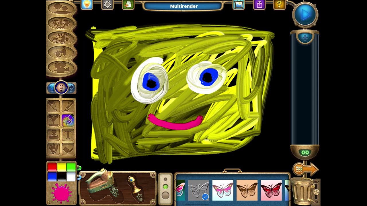 Klasky Csupo Multi’Rendering In Kid Pix Part 1