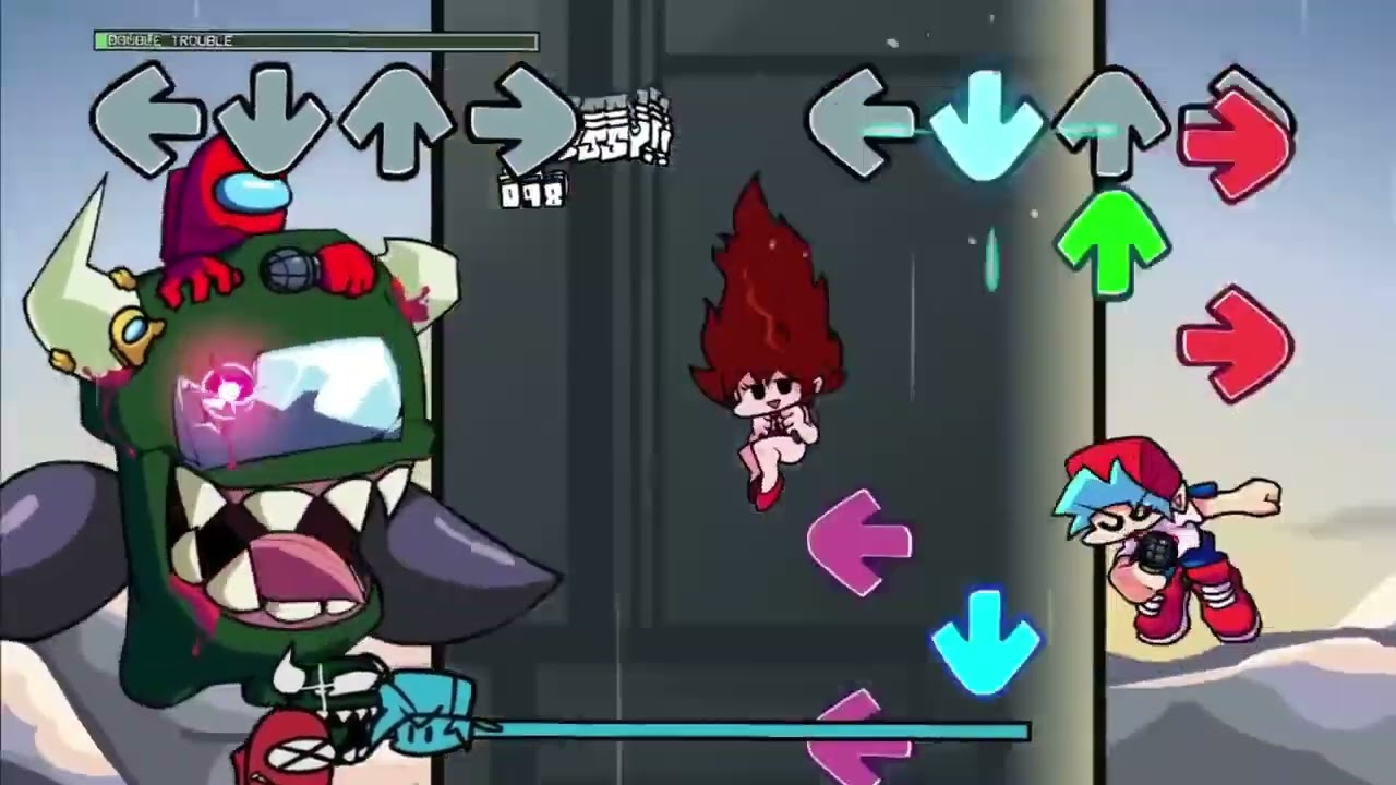 FNF' Vs Impostor V4 [Double Trouble] Extended
