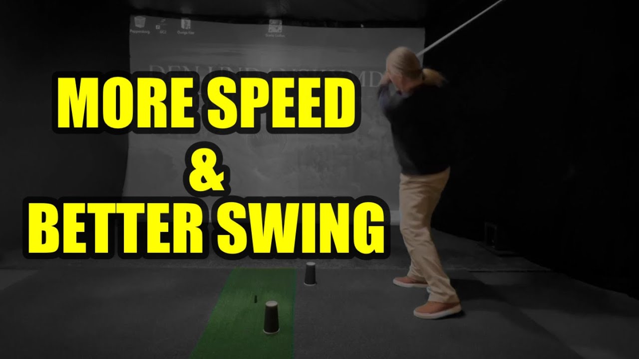 More speed and a better swing with this simple drill…