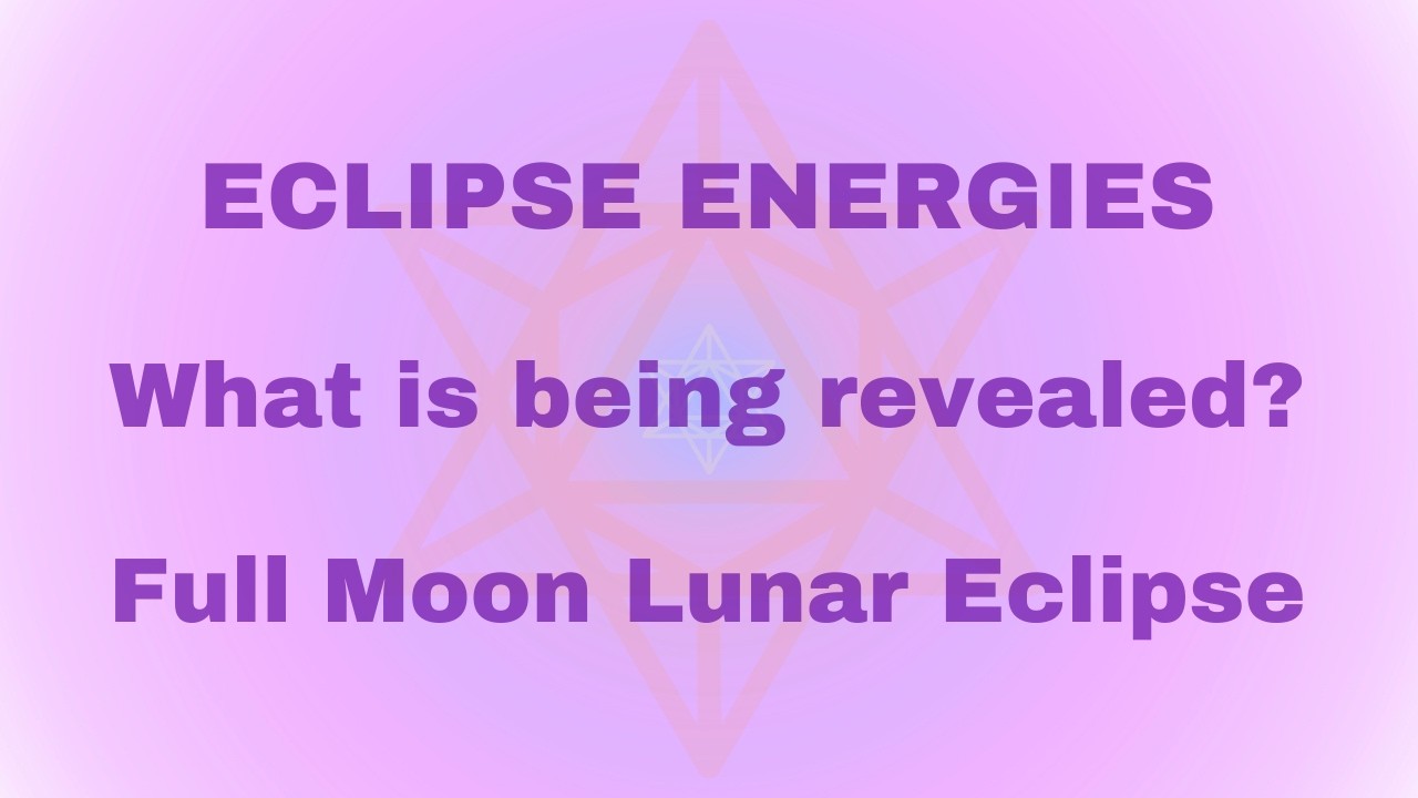 New Revelations - Full Moon Lunar Eclipse