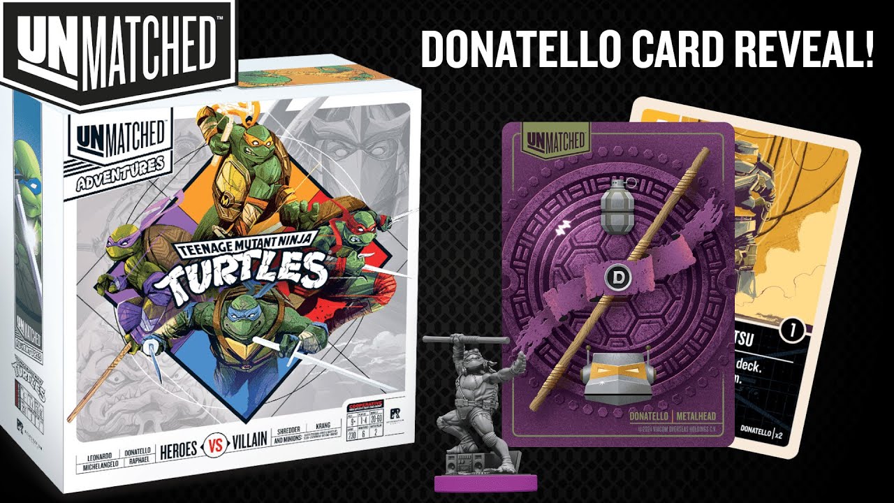 Unmatched TMNT — Открытие карты Донателло