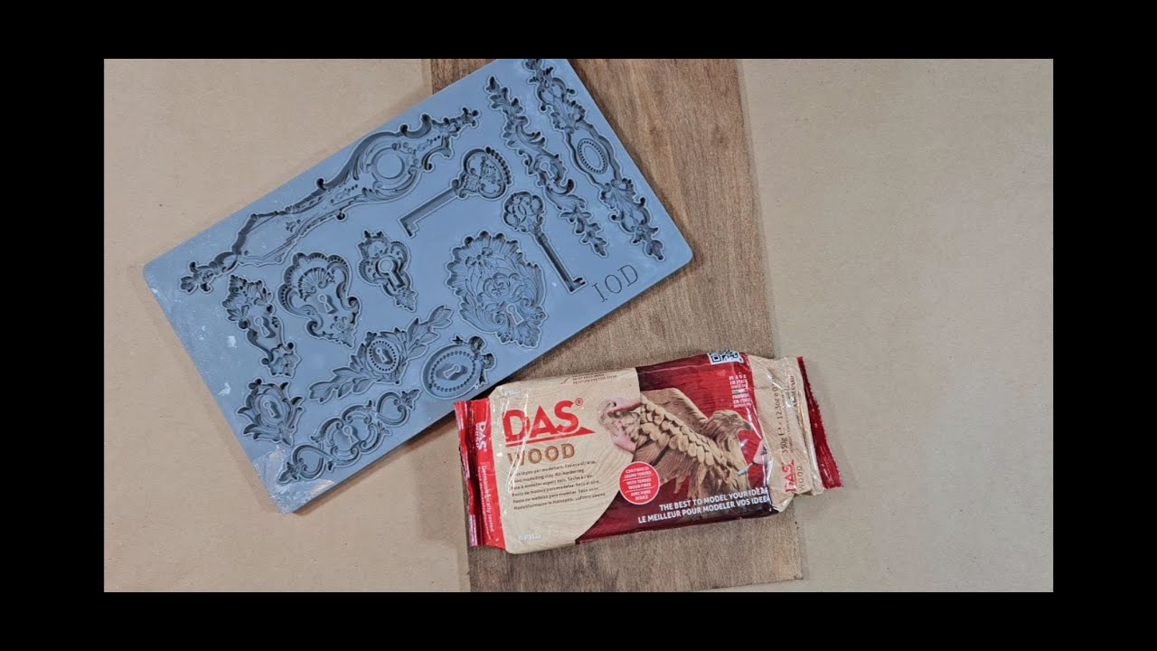Das Wood Clay in IOD Moulds