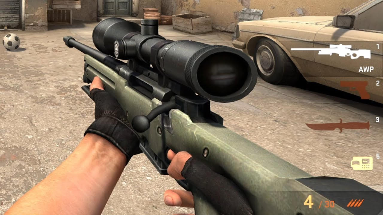 CS:GO, но всё оружие из CS SOURCE: