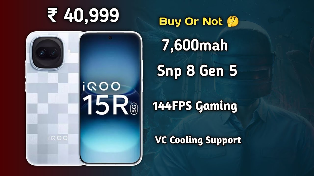 Iqoo 15r is Here / Og Gaming  Phone 