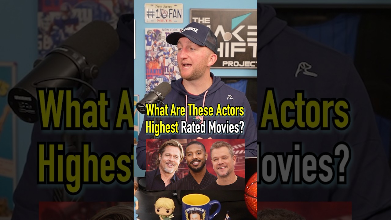 Actors Highest Rated Movies! Do You Agree? #shorts #actors #bradpitt #mattdamon #celebrity