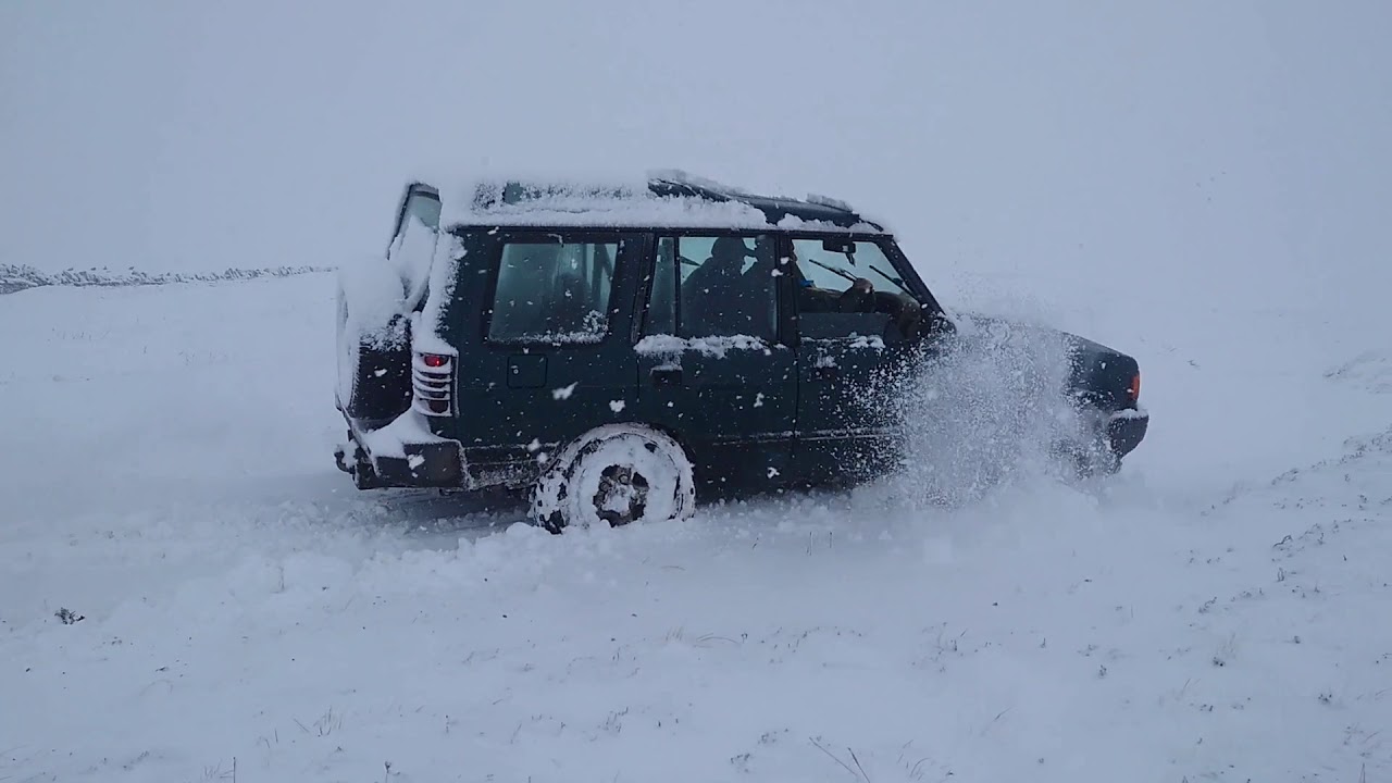 First snow 2020, discovery 300tdi