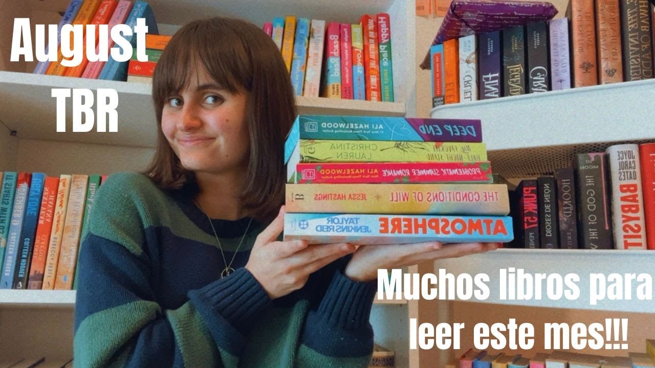Todos los libros que quiero leer en Agosto| 12 libros| (leeré todos!!!) ☀️☘️⛱