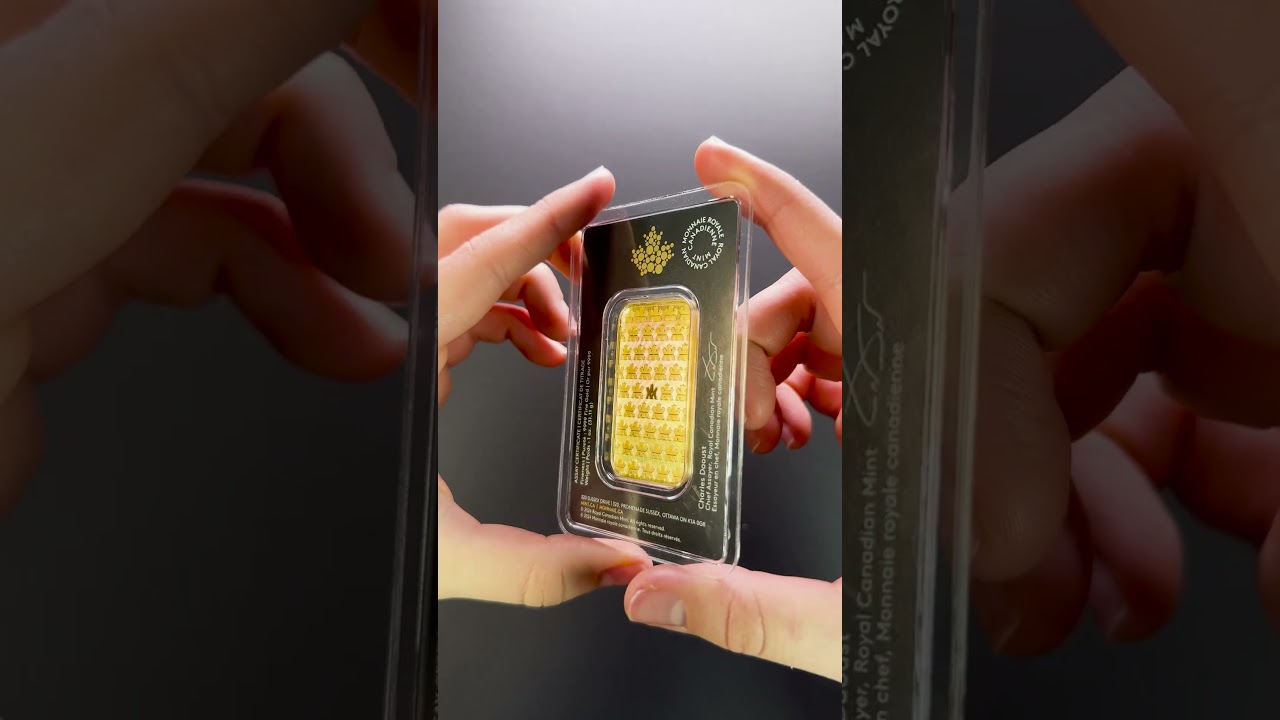 1 oz Gold Bar | Royal Canadian Mint
