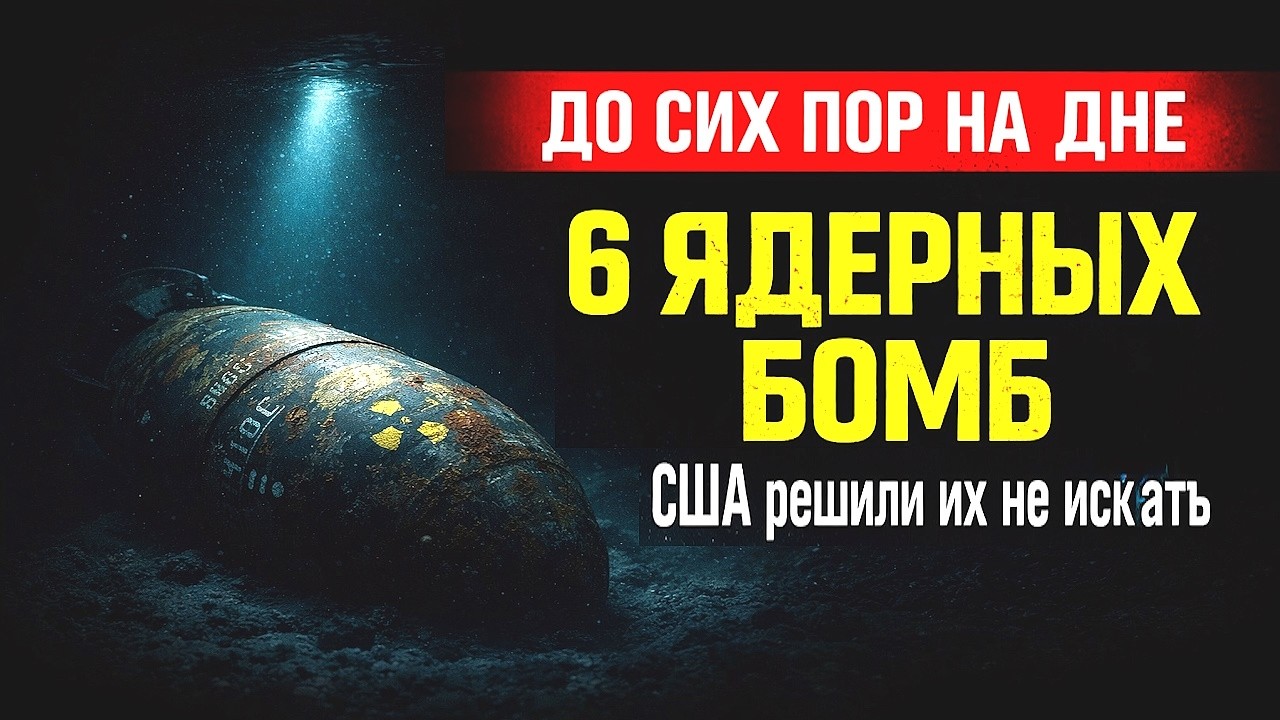 Сломанная стрела: 6 ядерных бомб США, которые правительство решило не искать