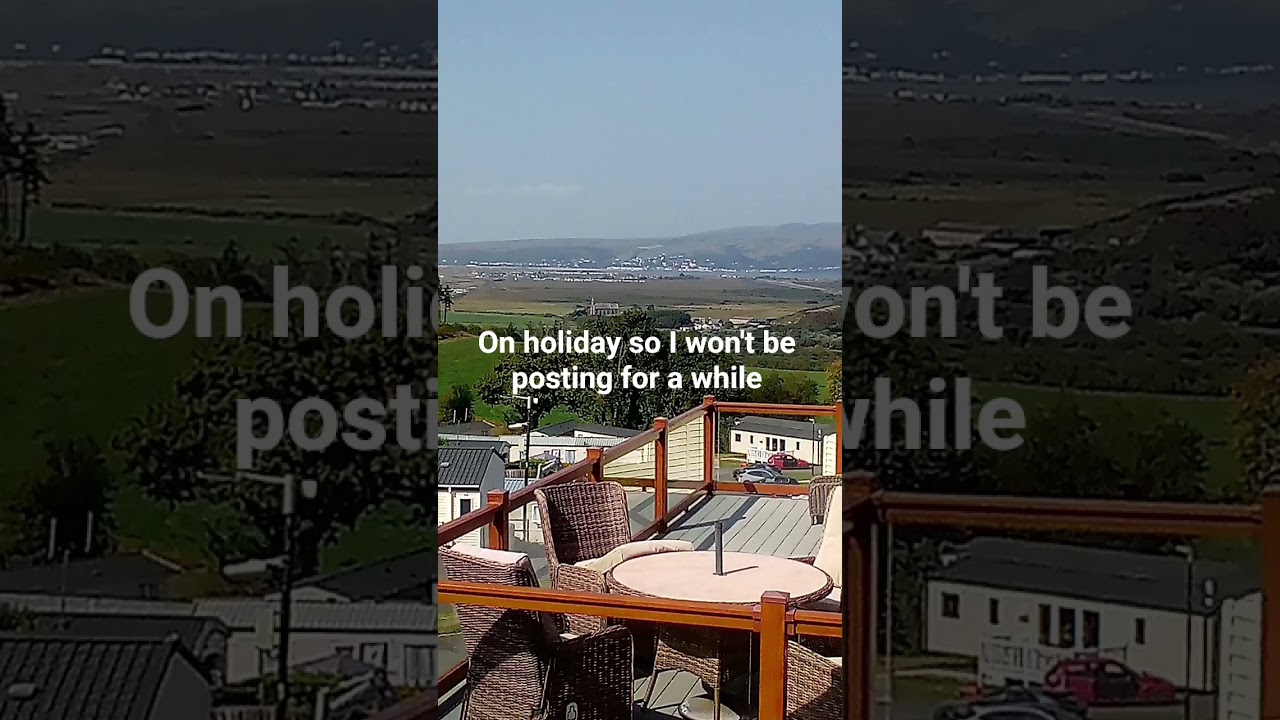 first day on holiday! Wales, brynowen holiday park