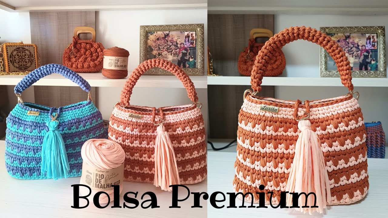 Polsa de crochê Premium