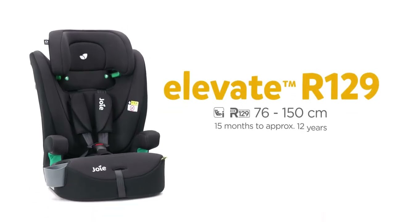 Joie elevate R129 便攜成長型汽車座椅功能介紹