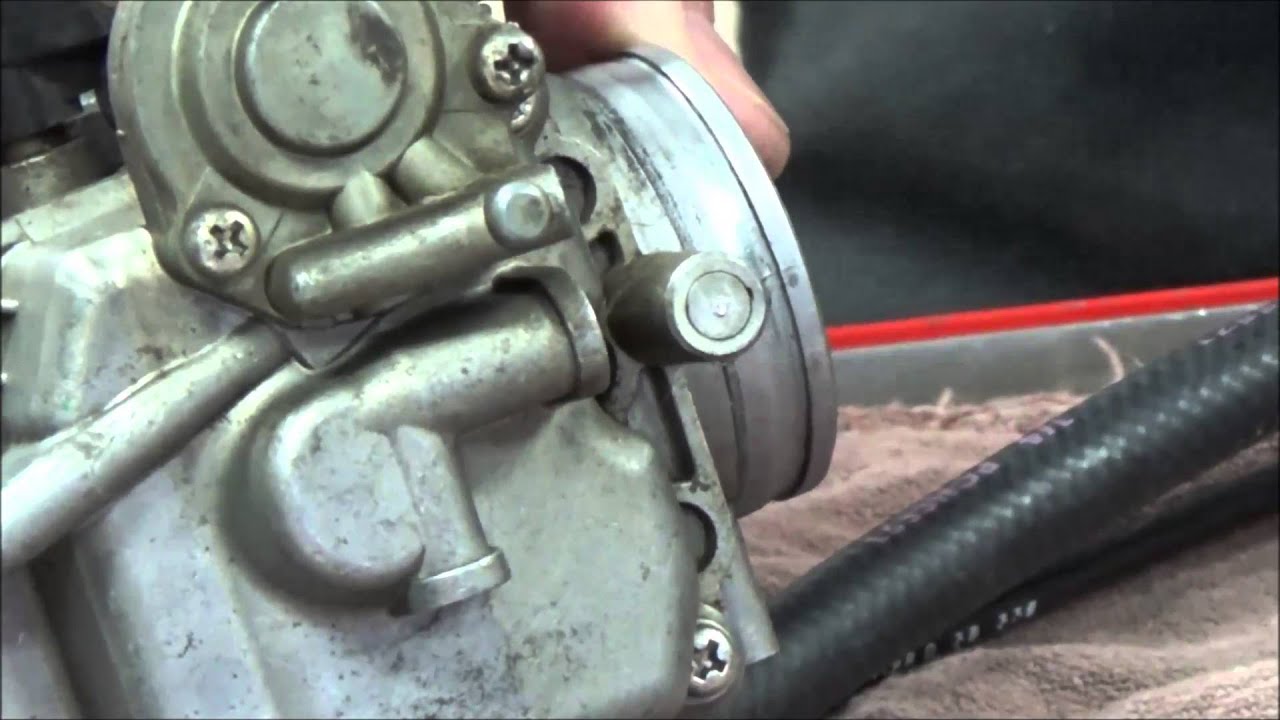 How to remove a welch plug (air fuel screw cap) from any motorcycle or small engine carb carburetor