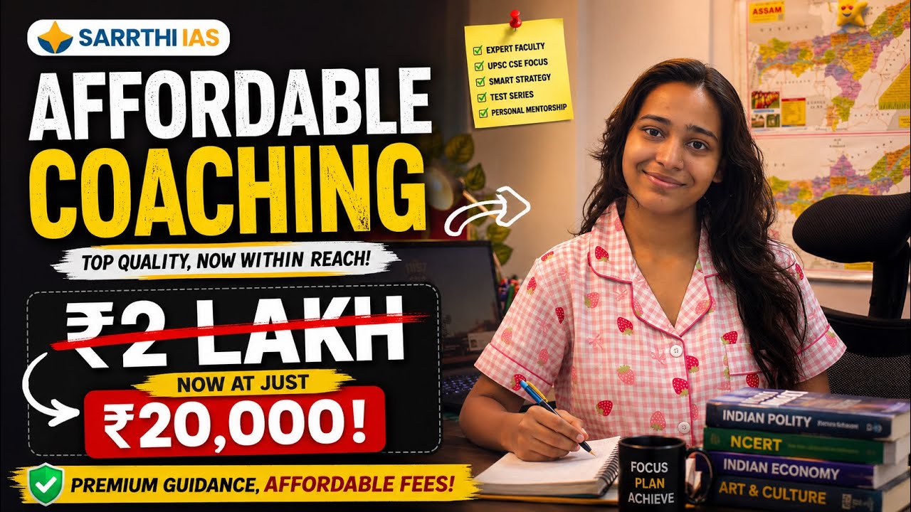 UPSC Preparation for Beginners | Best GS Foundation Course 2028 Explained | Sarrthi IAS