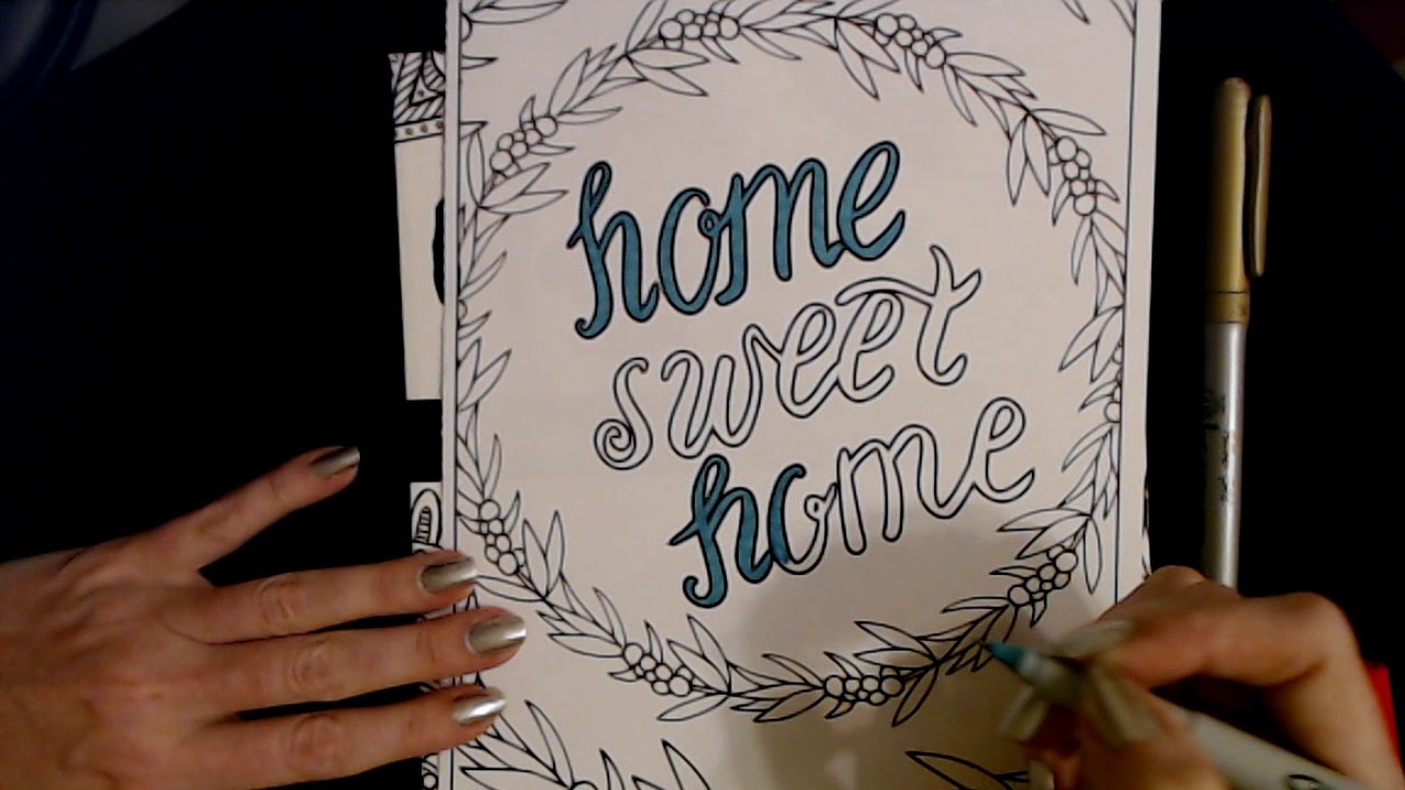ASMR | Coloring With Markers & Whisper Ramble