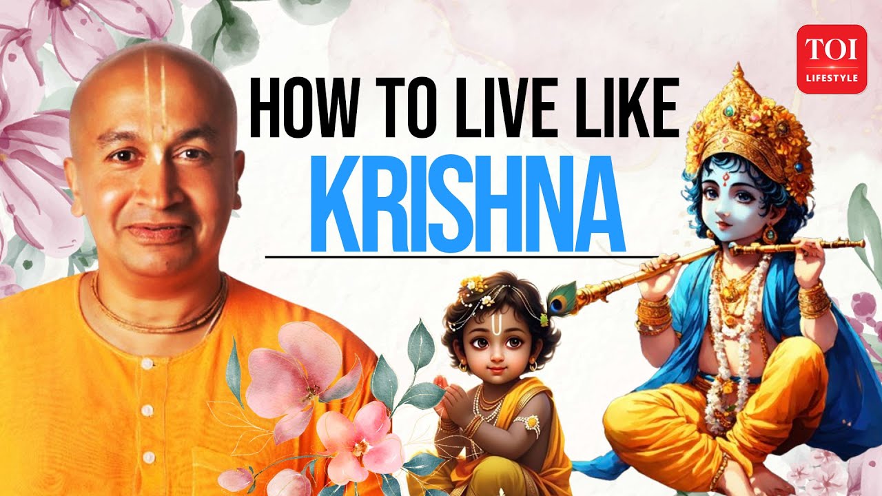 Krishna Lives In You: Gauranga Das Shares Bhagavad Gita’s Formula for Happiness