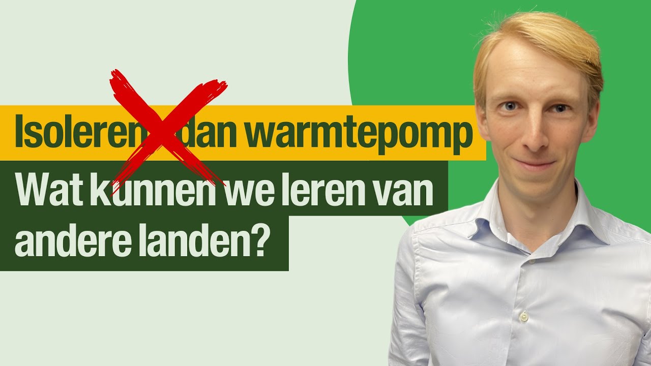 Eerst isoleren, dan warmtepomp? DAT KAN VEEL BETER!