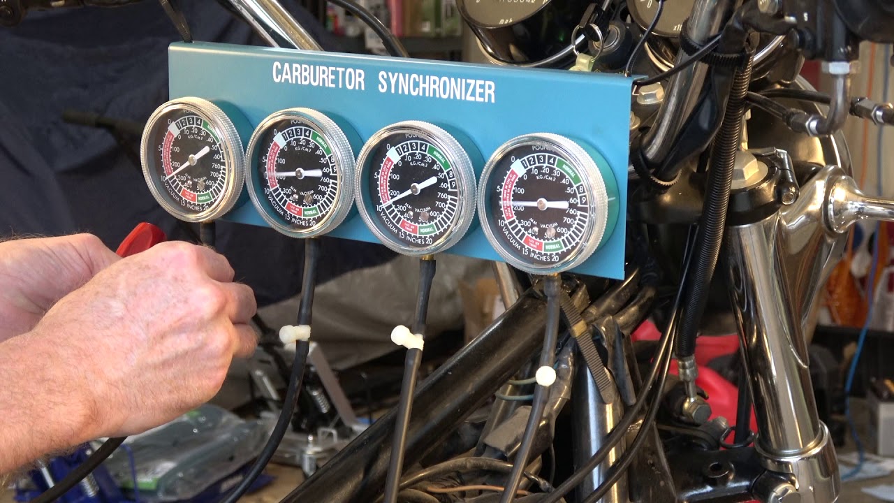 06 26 18 1974 Kawasaki Z1A Carburetor Synchronization