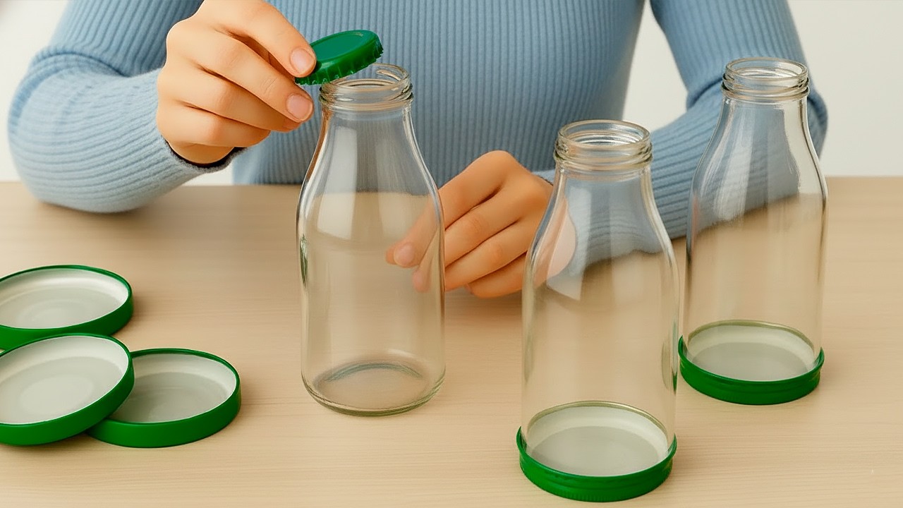 DON'T THROW AWAY GLASS BOTTLES! 😍 I MAKE 20 A DAY AND SELL THEM ALL! DIY