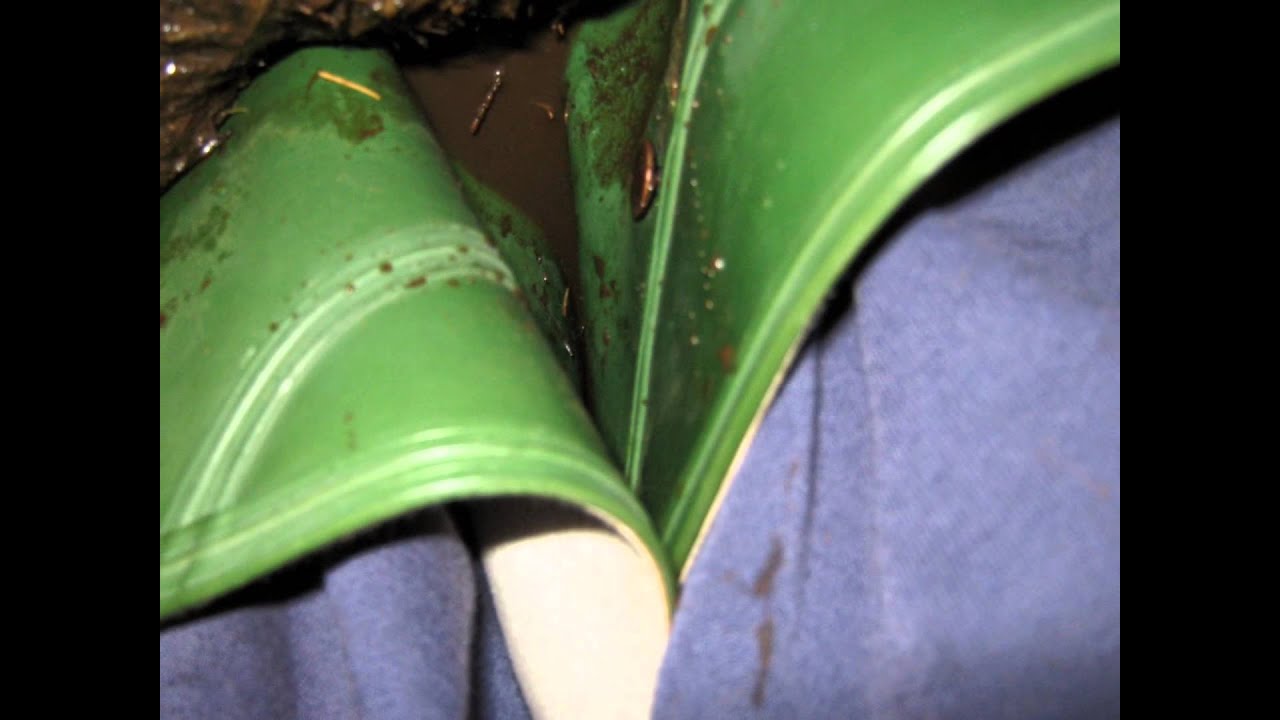 Muddy waders Bog wading Outdoor rubber fun Flooded waders Muddy trackies
