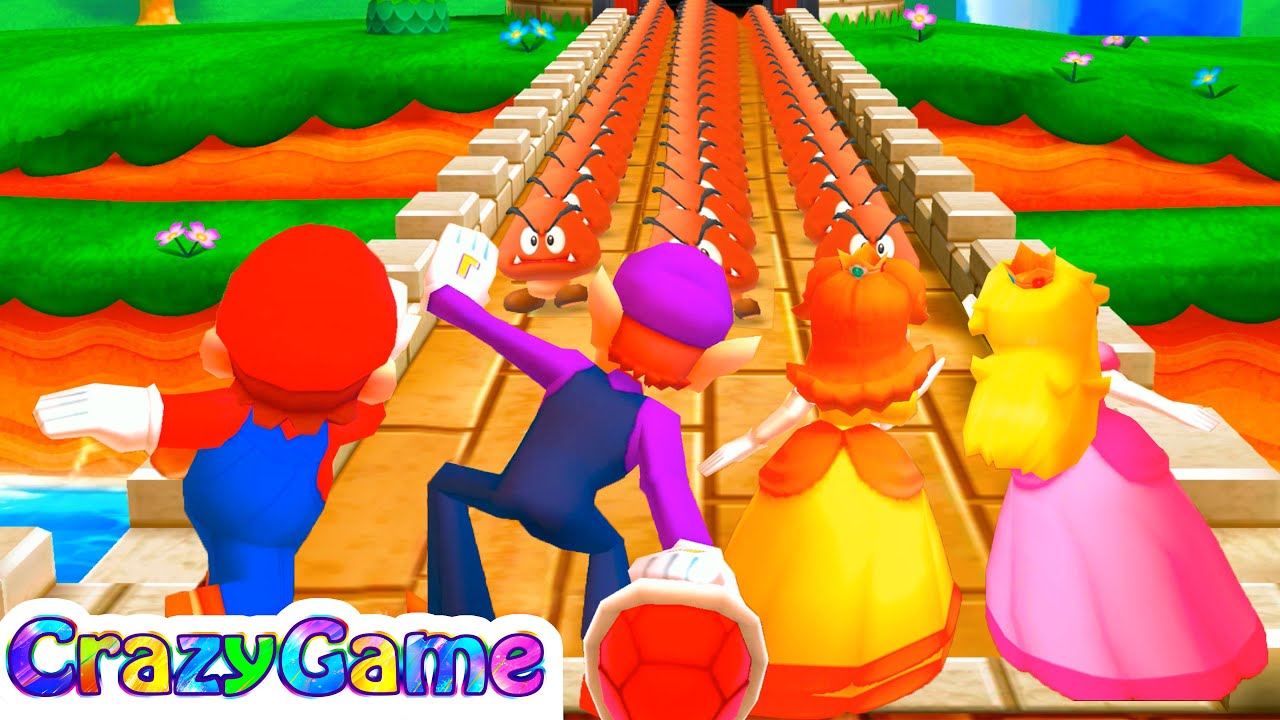 Mario Party Series - Koopa Kid Vs Mario Vs Luigi Vs Yoshi Vs Daisy Vs Peach Vs Rosalina