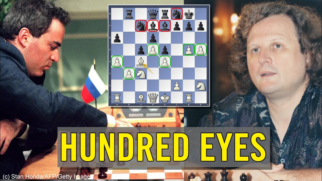 A monster with a hundred eyes | Garry Kasparov vs Tony Miles, match game 1, 1986