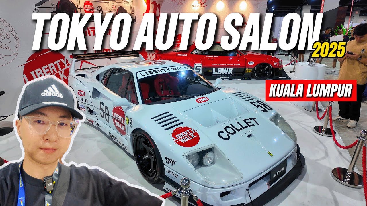 TOKYO AUTO SALON KL 2025 with LIBERTY WALK, JS RACING, GTR, JDM and SUPER CARS