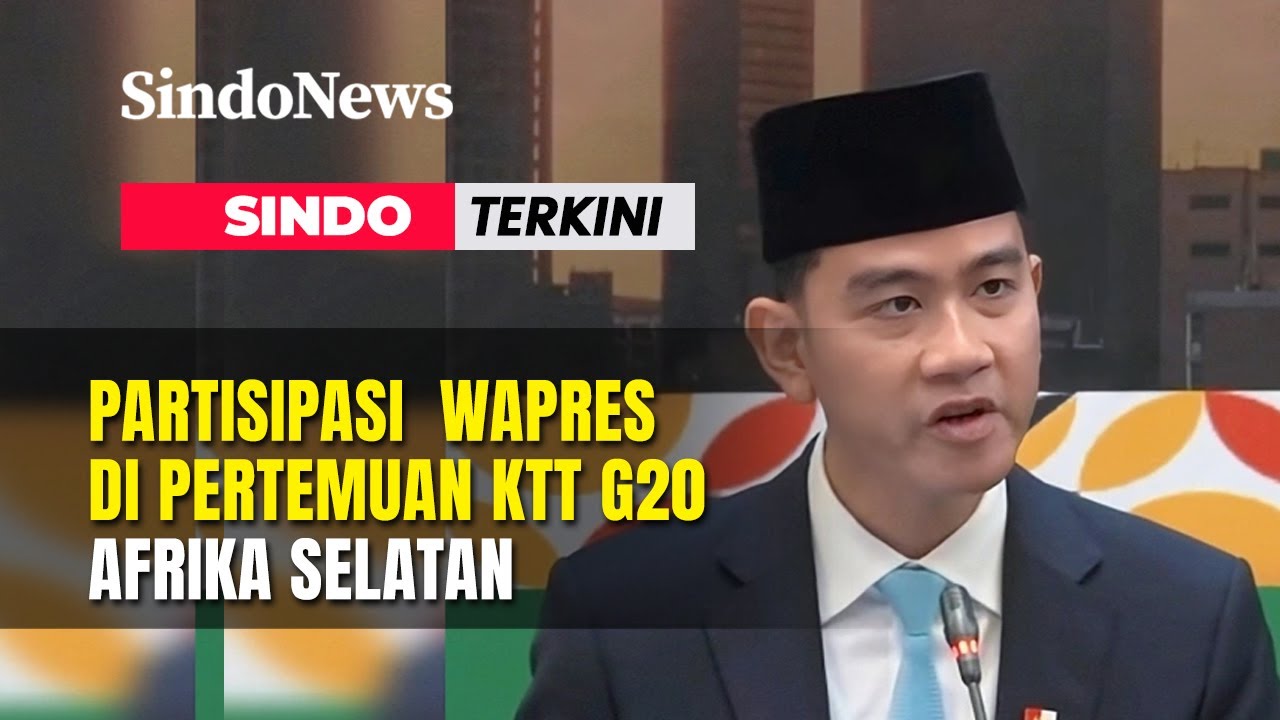 🔴 LIVE  KTT G20  2025 di AFRIKA SELATAN  | 22/11