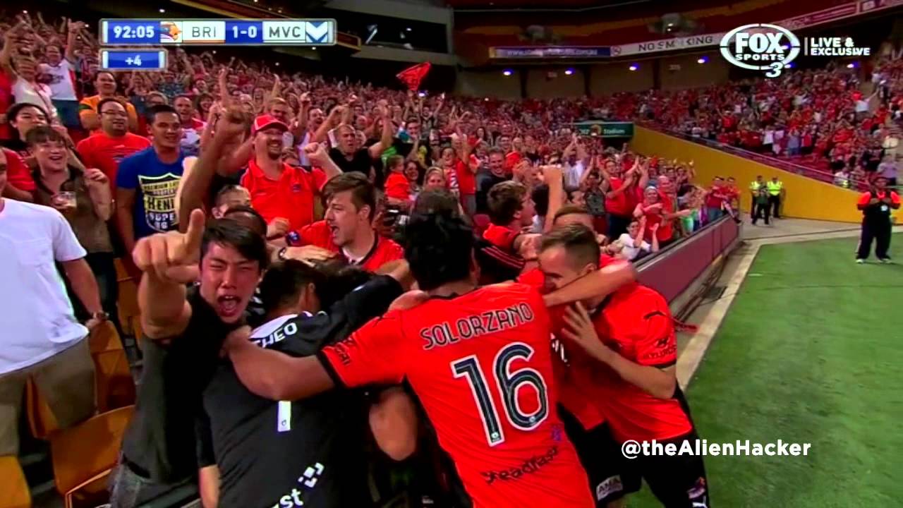 Luke Brattan Goal vs Melbourne Victory - Round 24 - 22.03.14