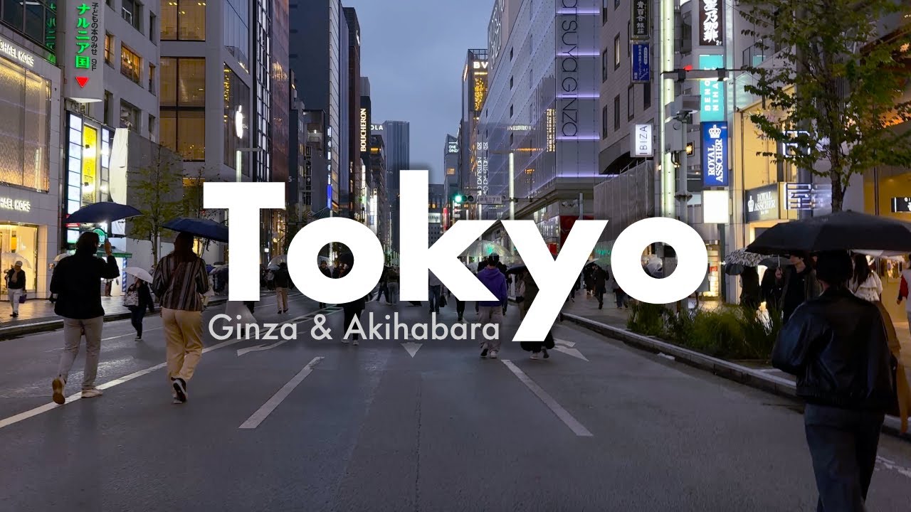 Tokyo Vlog 🇯🇵 | A Rainy Sunday Shopping Session in Ginza & Akihabara