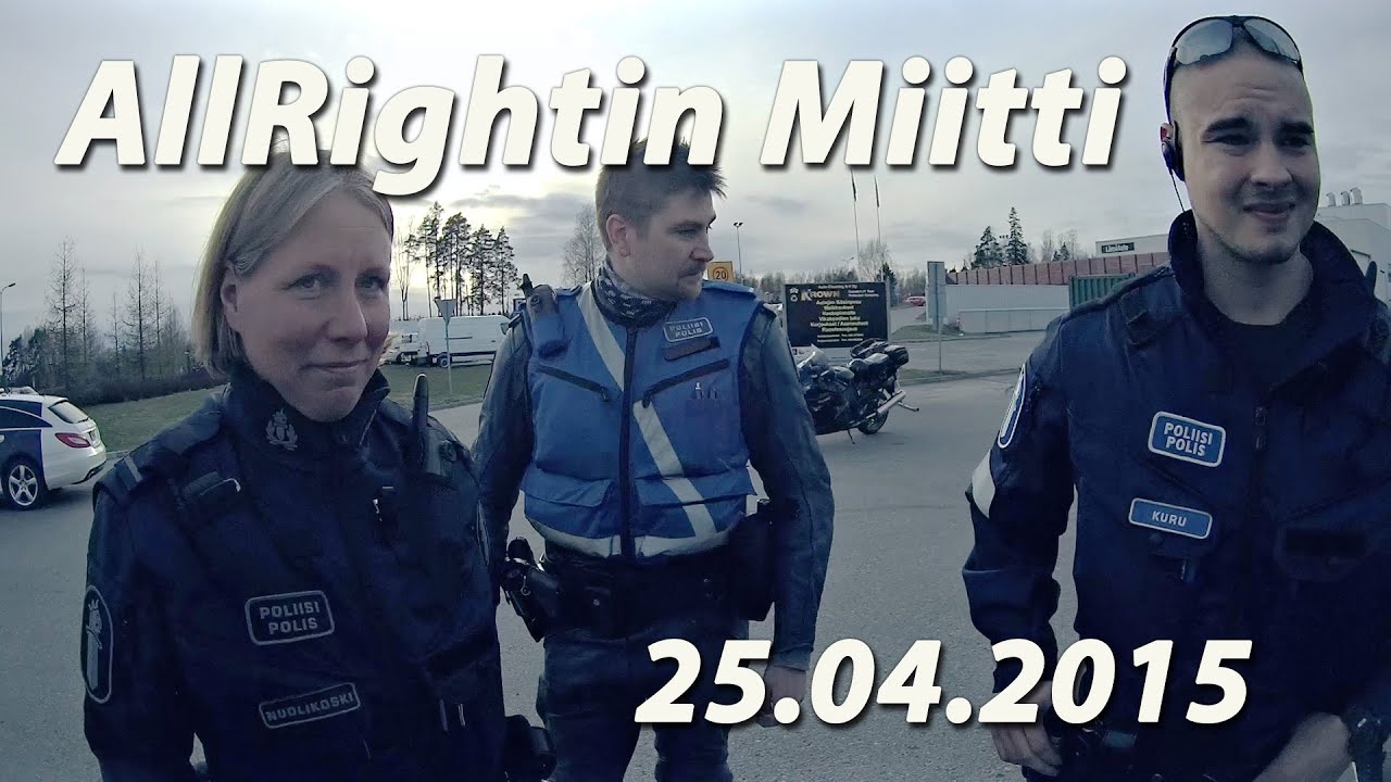 AllRightin Miitti, Huhtikuu 25.04.2015