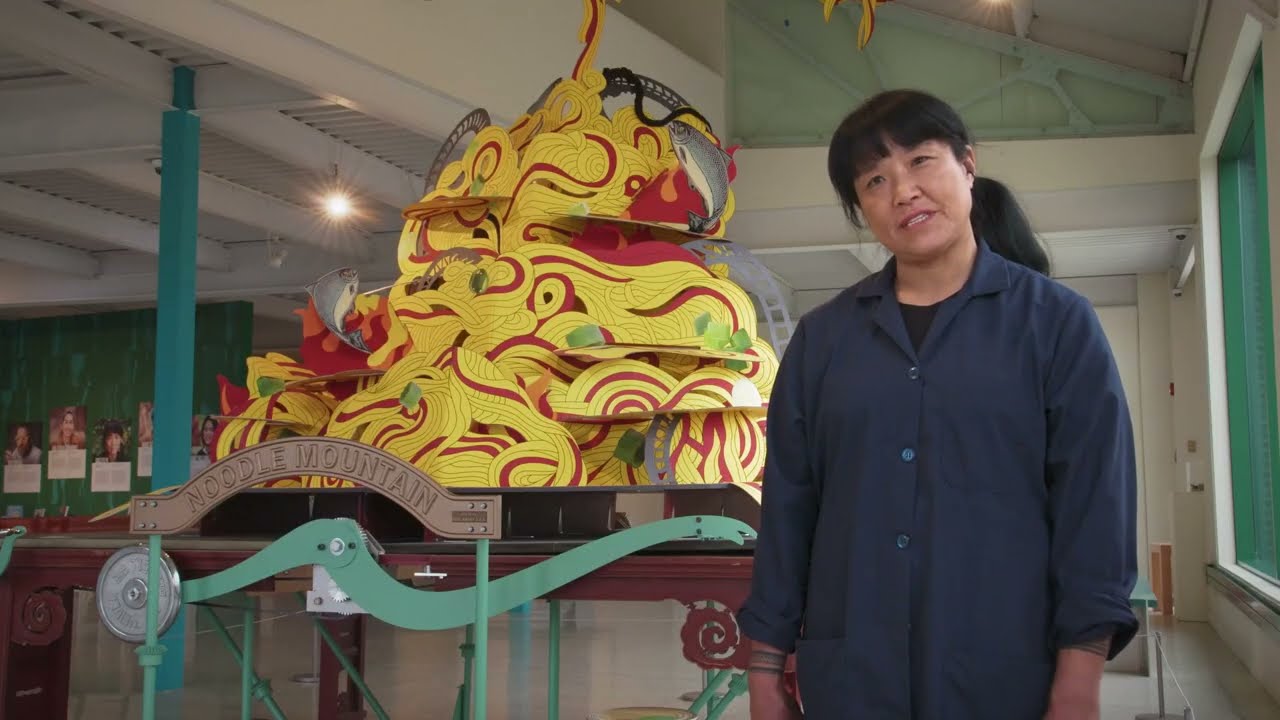 Pop-up book artist Colette Fu inspired by her travel in China & Chinese-American history