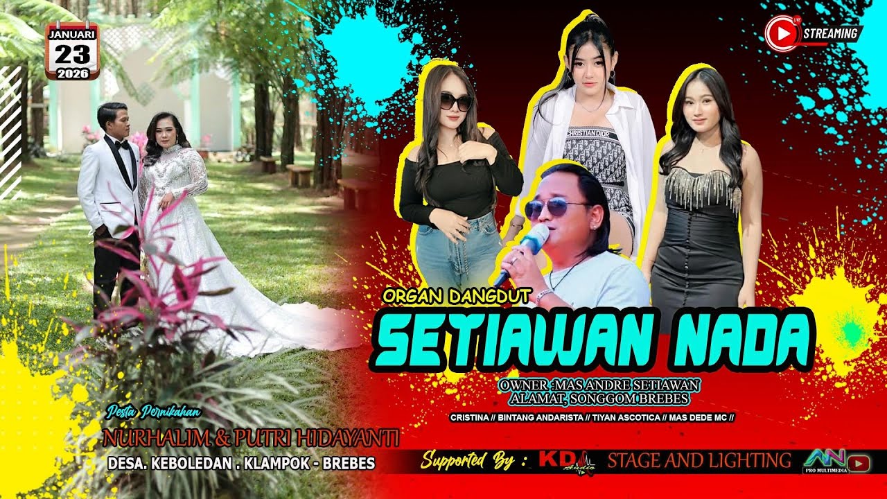 LIVE STREAMING ORGAN DANGDUT SETIAWAN NADA // LIVE DS. BOLEDAN KLAMPOK 23 JANUARI 2026 MLM