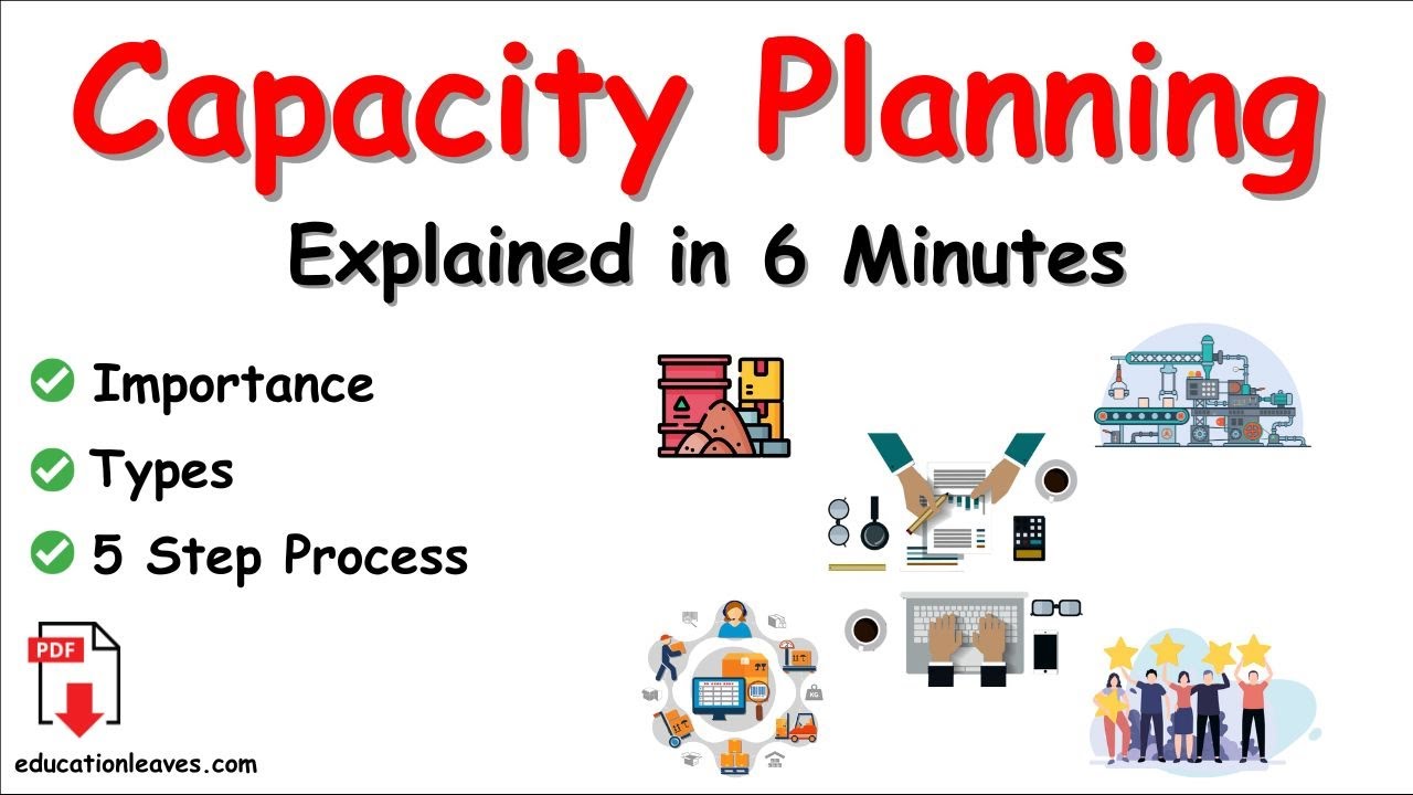 What is Capacity Planning?  Types,  Process, Why It Matters? #capacityplanning